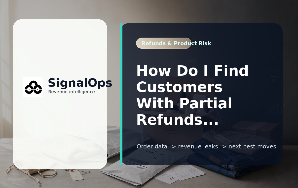 How Do I Find Customers With Partial Refunds Before They Enter Lifecycle Flows? visual