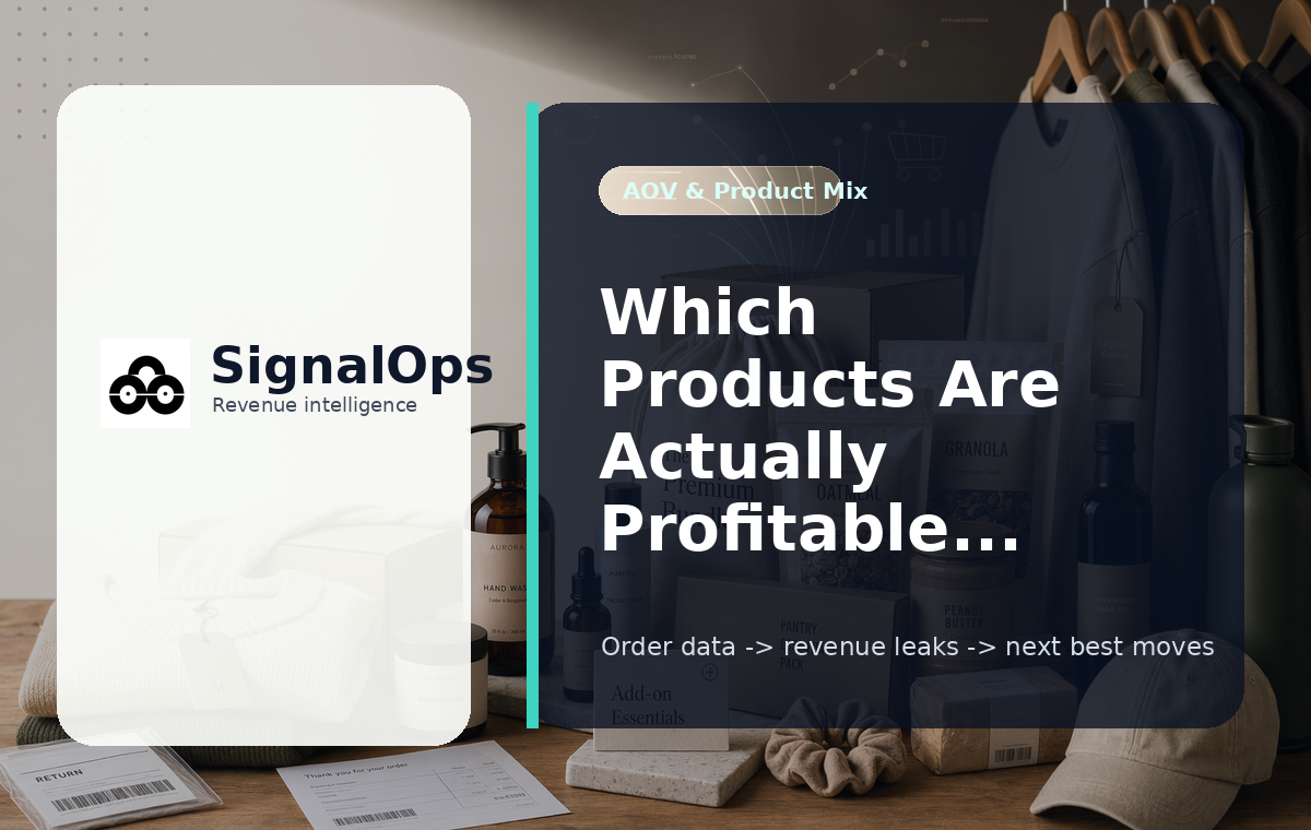 Which Products Are Actually Profitable After Refunds and Repeat Purchases? visual